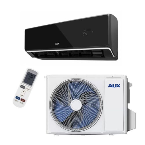 AUX split unit airco 5.0 kW “Black Edition met Rosé Gouden Rand” totaal pakket incl WiFi