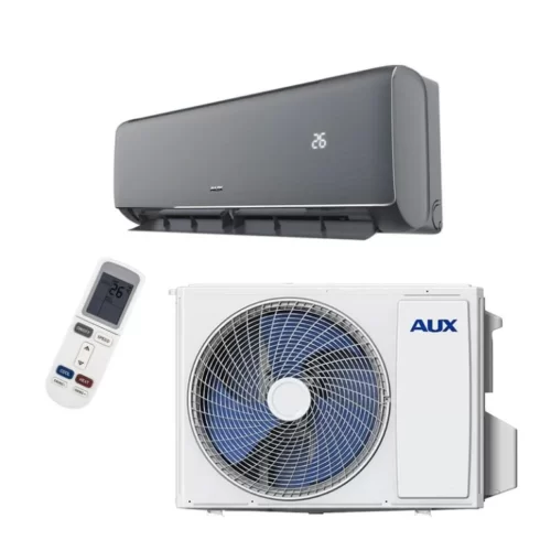 AUX split unit airco 3.5 kW totaal pakket incl WiFi (Q-smart Zilver)